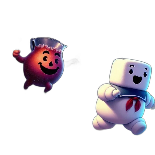 concept art, 3d render, pixel art, outer space transparent PNG cut-out