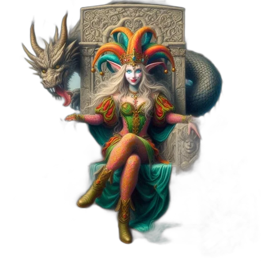 jewelry, mask, crown, creature transparent PNG cut-out