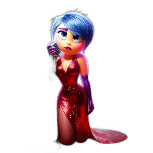 dress, staff, creature, concept art transparent PNG cut-out