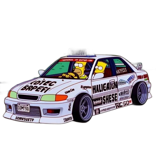 car, photorealistic, anime, concept art transparent PNG cut-out