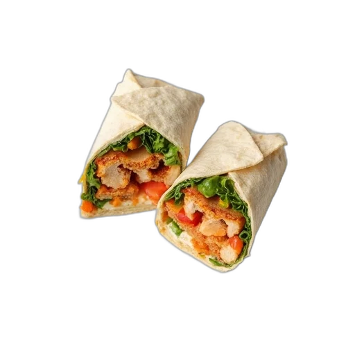 food, photorealistic, 3d render, two transparent PNG cut-out