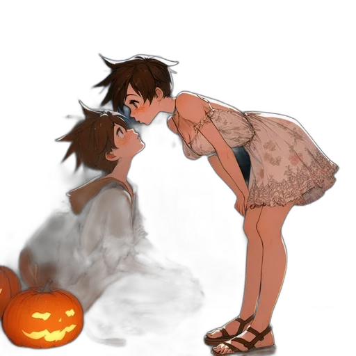 dress, mask, concept art, anime transparent PNG cut-out