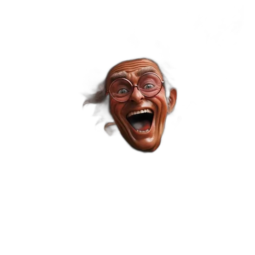 mask, face, creature, staff transparent PNG cut-out