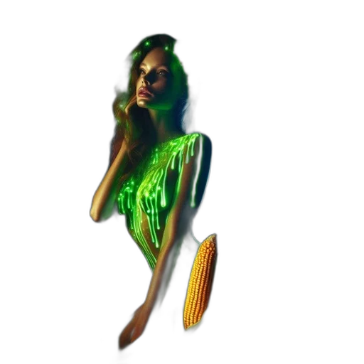 dress, creature, hair, animal transparent PNG cut-out