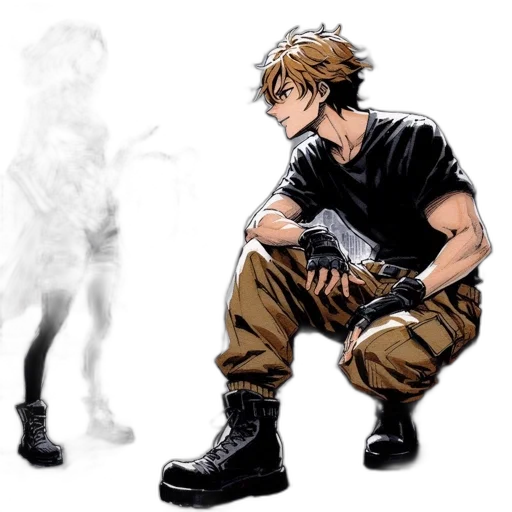 weapon, concept art, comic book art, anime transparent PNG cut-out