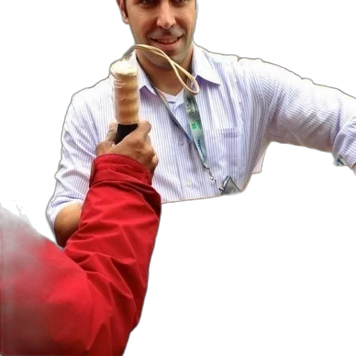 staff, weapon, jacket, mask transparent PNG cut-out
