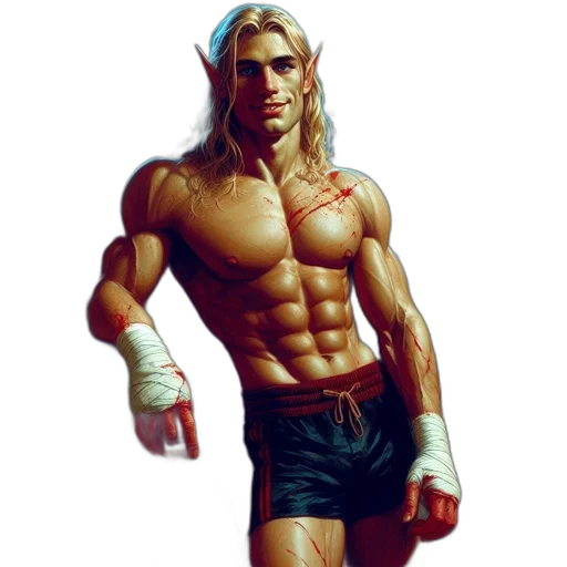 comic book art, fantasy art, concept art, photorealistic transparent PNG cut-out