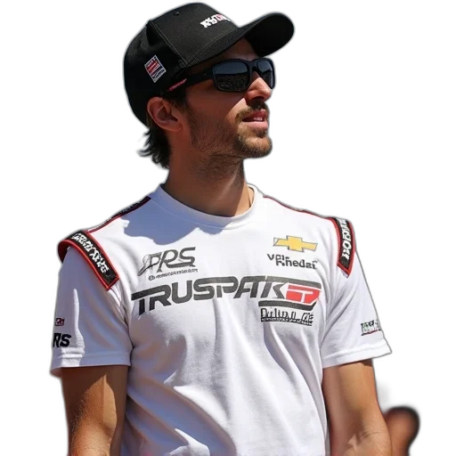 white, nascar, shirt, photo transparent PNG cut-out