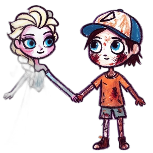 cartoon, concept art, pixel art, watercolor transparent PNG cut-out