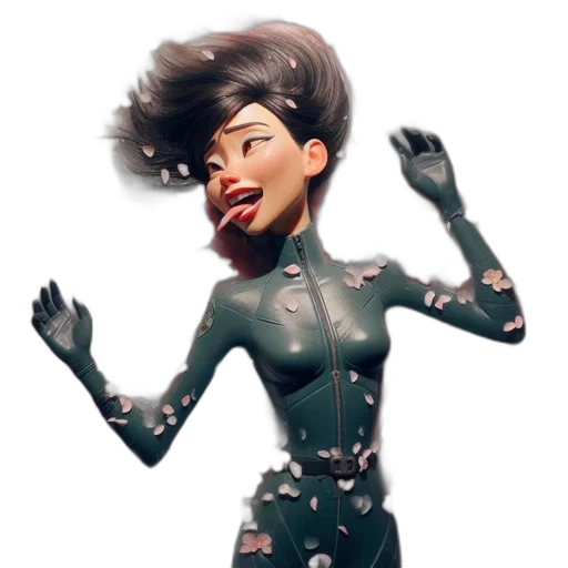 dress, creature, mask, face transparent PNG cut-out