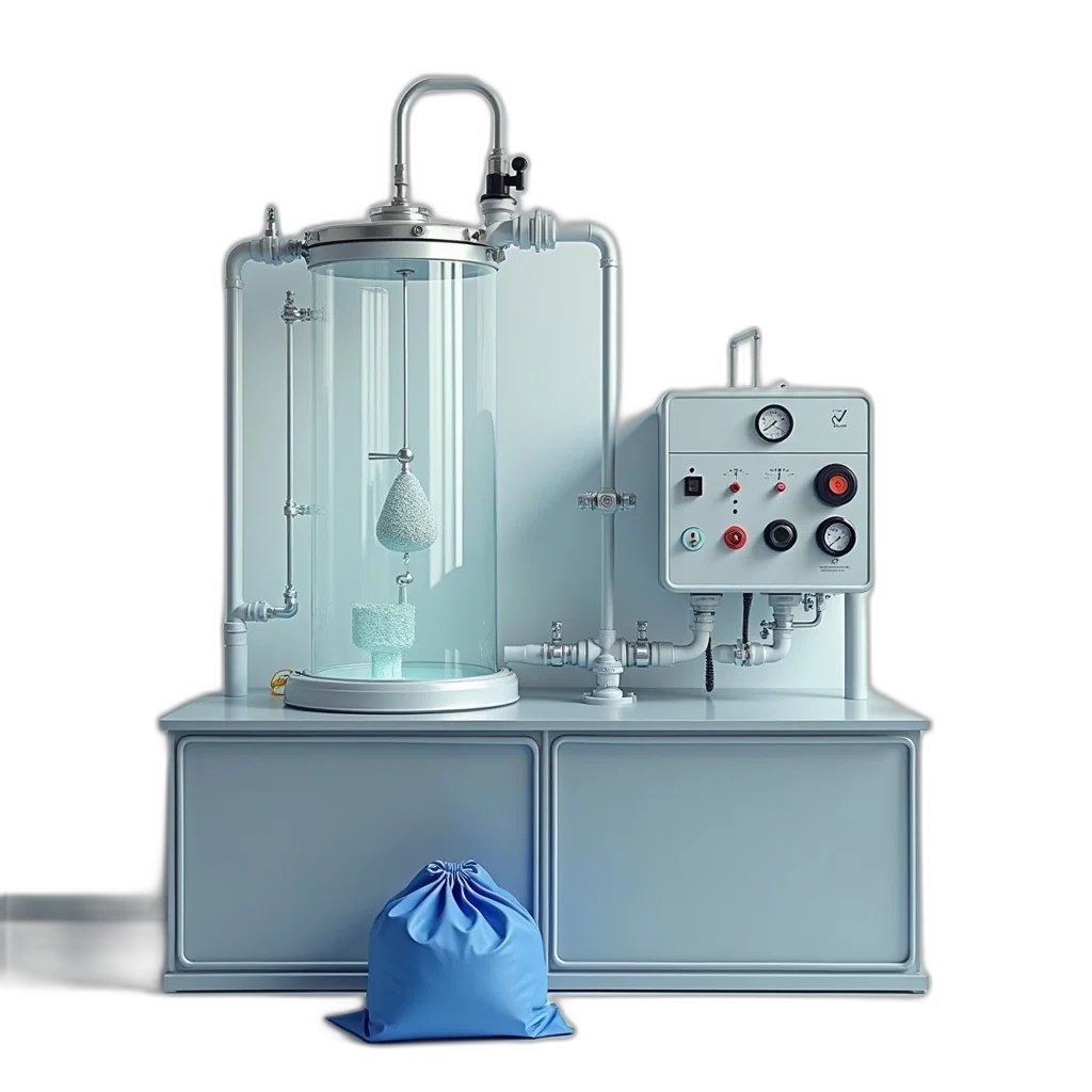 robot, 3d render, modern, laboratory transparent PNG cut-out