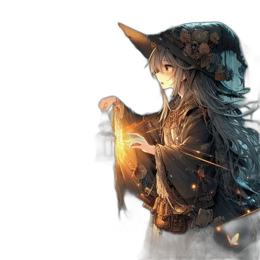 hat, sword, staff, weapon transparent PNG cut-out