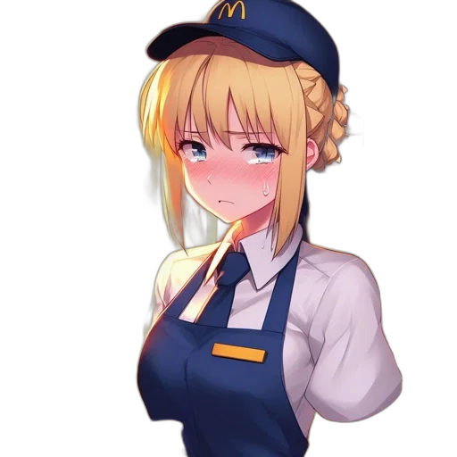 staff, face, hat, robot transparent PNG cut-out