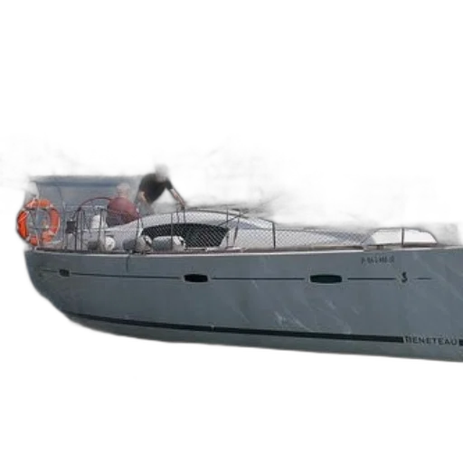 3d render, concept art, photorealistic, sailboat transparent PNG cut-out