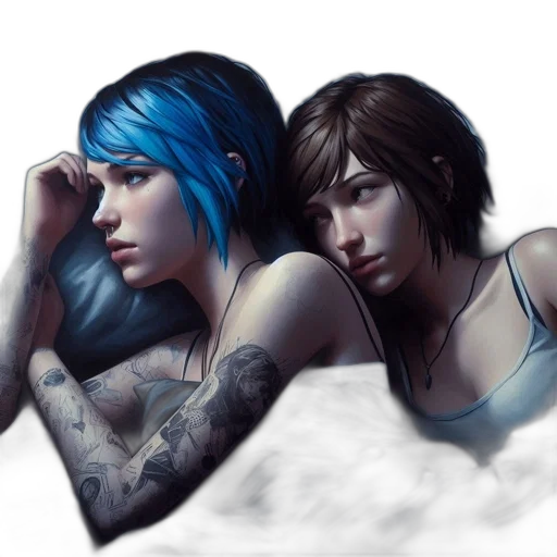 photorealistic, concept art, fantasy art, cyberpunk transparent PNG cut-out