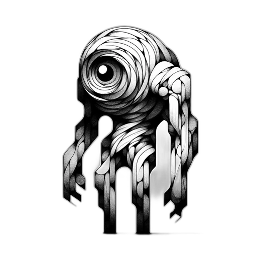hair, creature, flower, mask transparent PNG cut-out