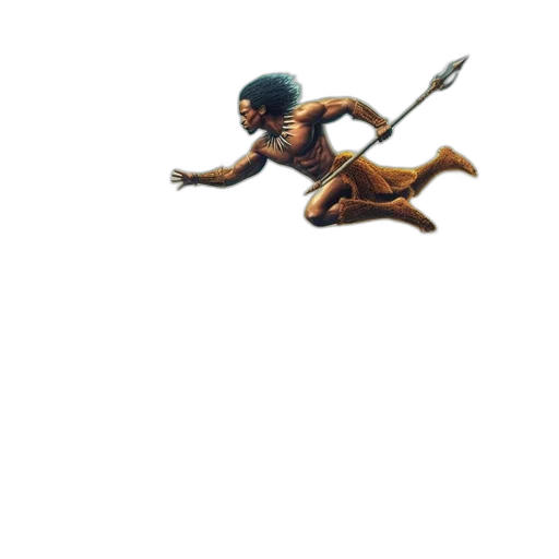 creature, animal, dragon, staff transparent PNG cut-out