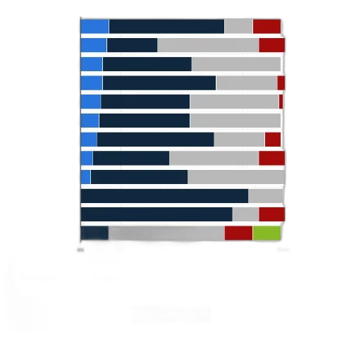 staff, colorful, blue, red transparent PNG cut-out