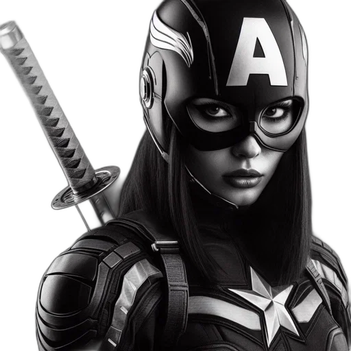 comic book art, concept art, cartoon, photorealistic transparent PNG cut-out