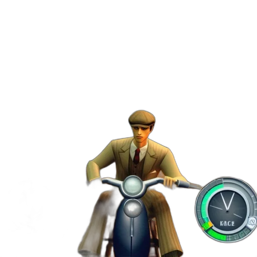 jacket, car, hat, concept art transparent PNG cut-out