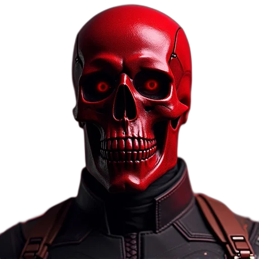 mask, robot, face, jacket transparent PNG cut-out