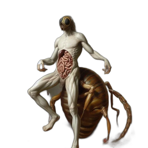 creature, animal, robot, concept art transparent PNG cut-out
