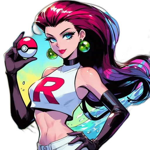 comic book art, concept art, cartoon, pixel art transparent PNG cut-out
