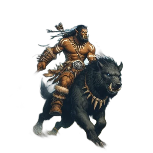 animal, creature, staff, weapon transparent PNG cut-out
