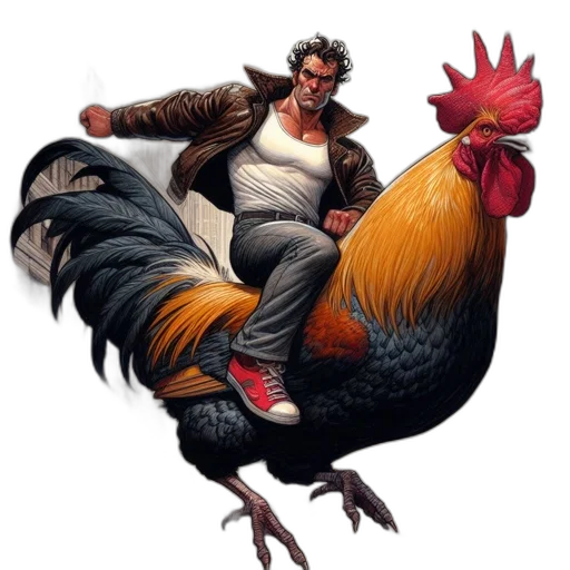 animal, concept art, comic book art, pixel art transparent PNG cut-out