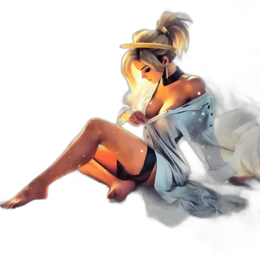 dress, mask, concept art, fantasy art transparent PNG cut-out