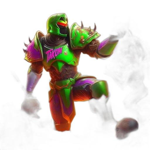 robot, weapon, mask, creature transparent PNG cut-out
