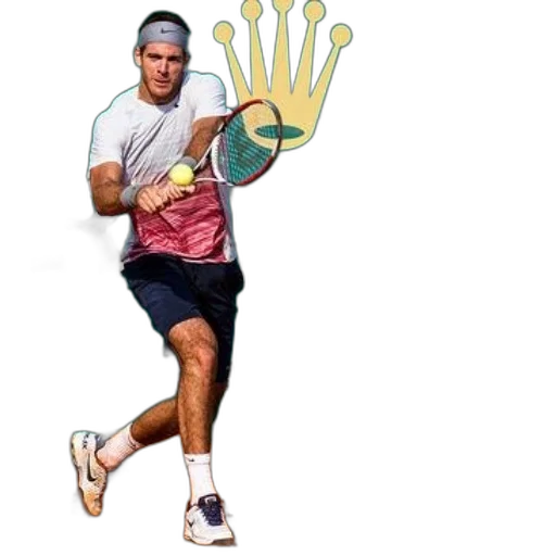 tennis, player, action, rolex transparent PNG cut-out