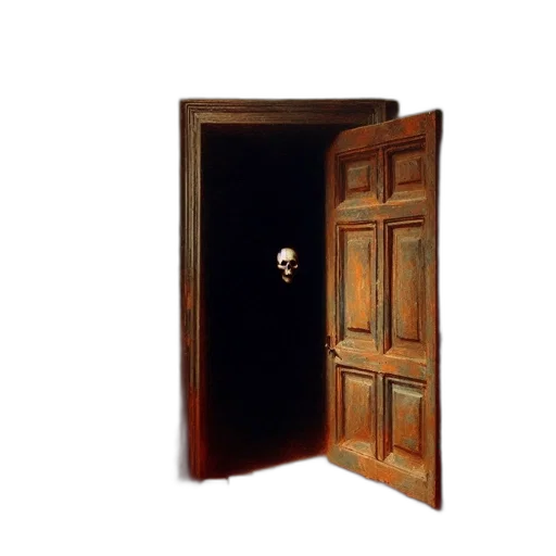 furniture, face, mask, creature transparent PNG cut-out