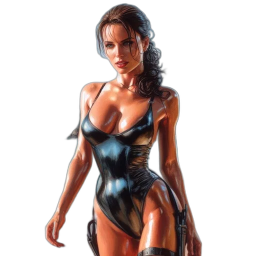 dress, comic book art, photorealistic, concept art transparent PNG cut-out