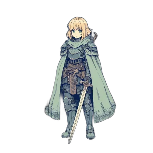 sword, staff, weapon, jacket transparent PNG cut-out