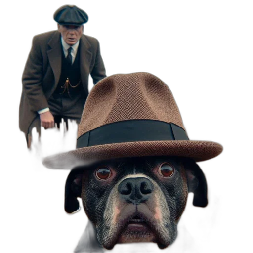 hat, animal, staff, umbrella transparent PNG cut-out