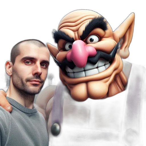 face, mask, concept art, photorealistic transparent PNG cut-out