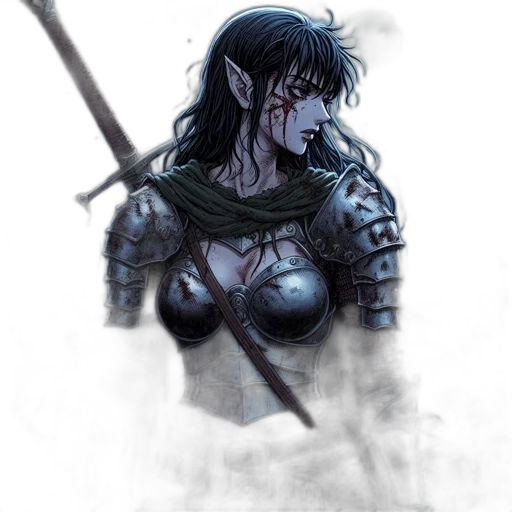 sword, weapon, fantasy art, concept art transparent PNG cut-out