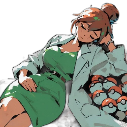 dress, jacket, concept art, watercolor transparent PNG cut-out