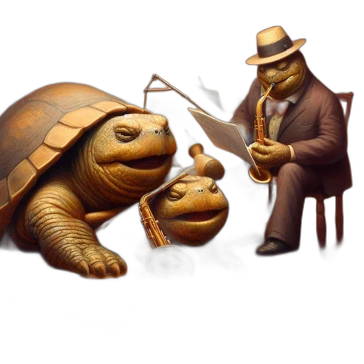 umbrella, animal, concept art, 3d render transparent PNG cut-out