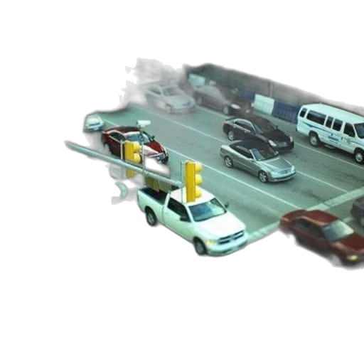 car, concept art, 3d render, city street transparent PNG cut-out