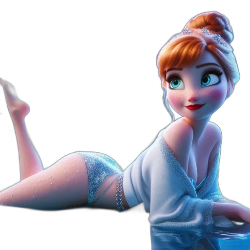 dress, concept art, 3d render, cartoon transparent PNG cut-out