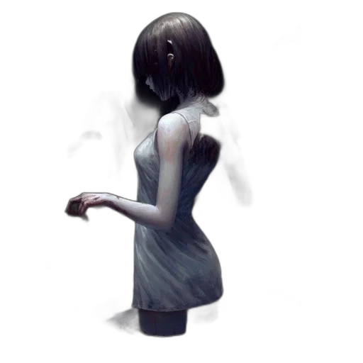 dress, mask, face, creature transparent PNG cut-out