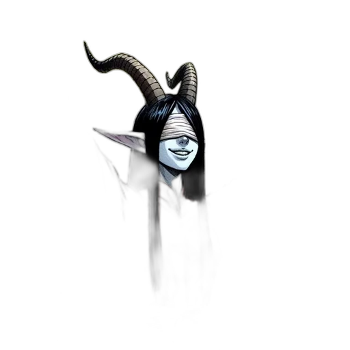 staff, mask, creature, hat transparent PNG cut-out