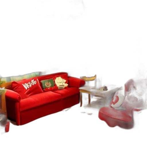 furniture, concept art, 3d render, photorealistic transparent PNG cut-out