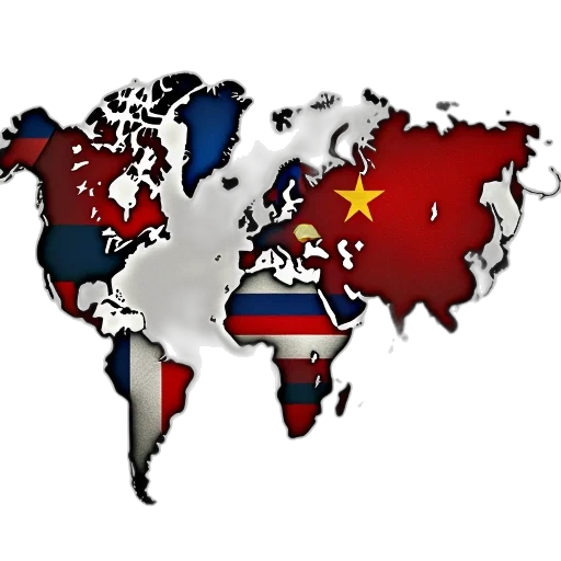 world, flags, graphic, shirt transparent PNG cut-out