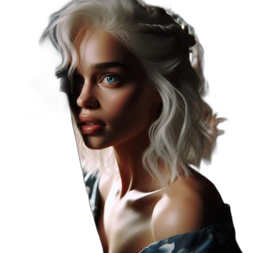dragon, face, hair, fantasy art transparent PNG cut-out