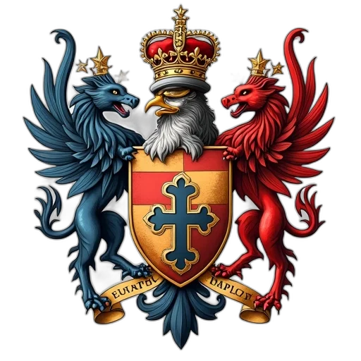 crown, staff, coat, arms transparent PNG cut-out