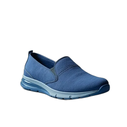 shoes, blue, slip, shoe transparent PNG cut-out