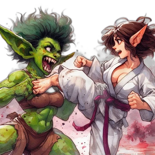 fantasy art, concept art, comic book art, pixel art transparent PNG cut-out